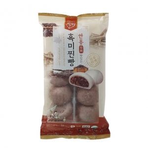 밀원본가 안흥찐빵,직판 밀원본가 안흥찐빵 흑미 500g (50gx10개) HACCP